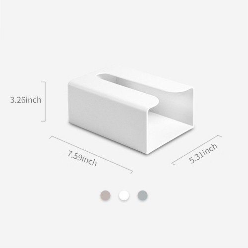 Paper Towel Dispenser Wall Mounted No-drilling Paper Towel Holder Dispenser Bathroom Toilet Tissue Dispenser Garbage Bags Dispenser Home Kitchen Paper Extraction Dispenser