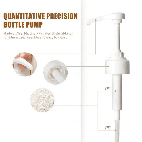 Bottle Pump Pressure Nozzle Pump Head Pumps for Shampoo Conditioner Gel Body Wash Dispenser Pump Seasoning Oil Pot Squeezer