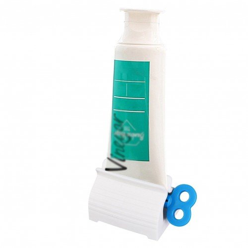 Rolling Tube Toothpaste Squeezer Vertical Toothpaste Seat Manual Rotate Toothpaste Dispenser for Bathroom