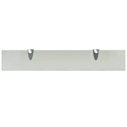 Floating glass shelf 60x10 cm 8 mm