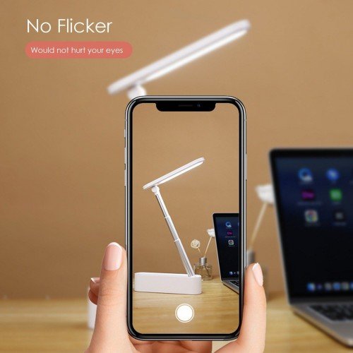 Multi-functional Portable Leds Desk Lamp USB Rechargeable Eye-caring Table Light Student Foldable Telescopic Bedside Lamp