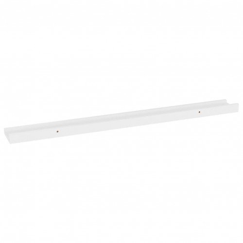 Wall Shelves 4 pcs White 31.5"x3.5"x1.2"