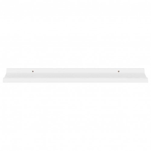 Wall Shelves 4 pcs White 31.5"x3.5"x1.2"