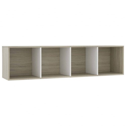 Bookcase / TV cabinet White Sonoma oak 143