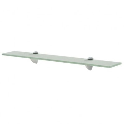 Floating glass shelf 60x10 cm 8 mm