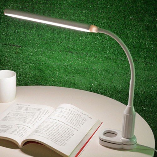 5W 24 LEDs USB Powered Eye Protection Clamp Clip Light Table Lamp