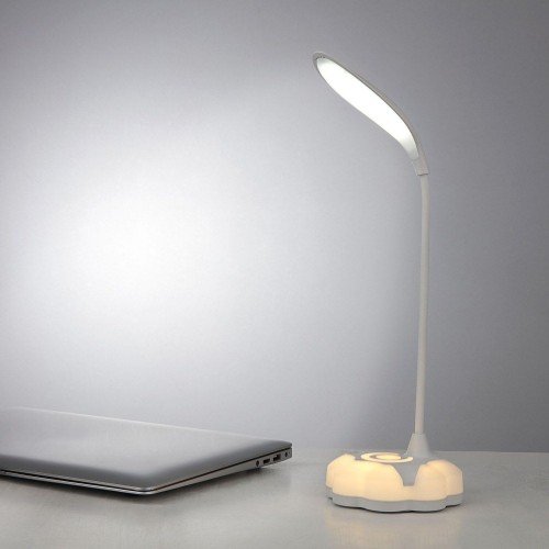 Dimmable USB Desk Lamp Table Lamp with 3 Levels Brightness Touch Sensor Switch Eye Protect Desktop Rechargeable Light Dimmer