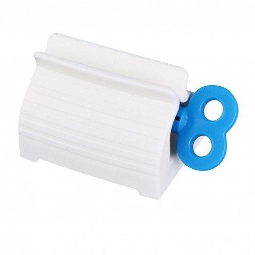 Rolling Tube Toothpaste Squeezer Vertical Toothpaste Seat Manual Rotate Toothpaste Dispenser for Bathroom