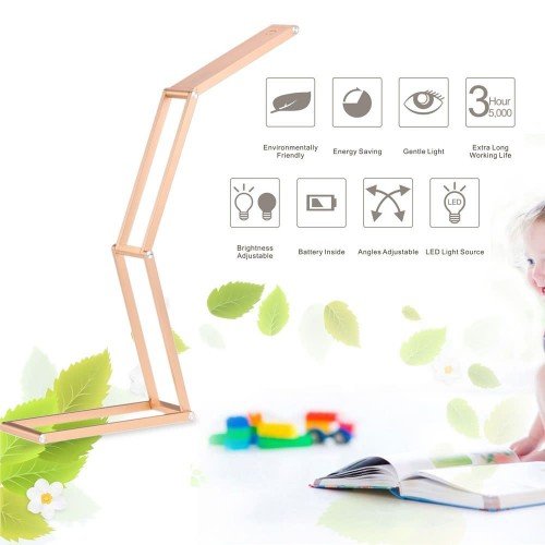 Tomshine Rechargeable Multi-functional Portable Foldable LED Desk Lamp