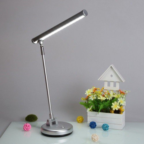 Lixada Rotatable Foldable Flexible 6W LED Desk Light Lamp with Adjustable Brightness UK Plug