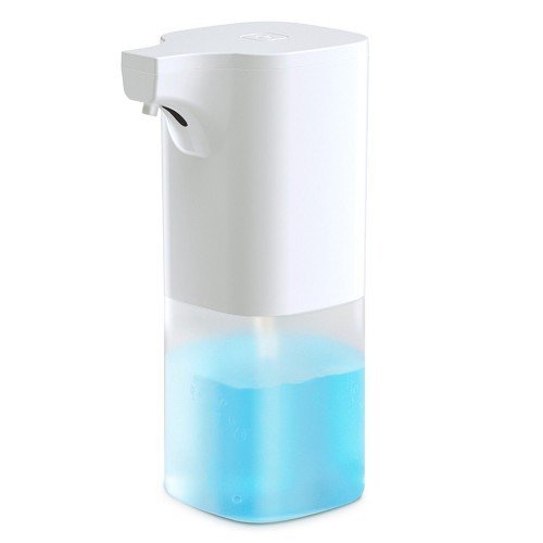 350mL Automatic Soap Dispenser Infrared Hand-free Touchless Soap Dispenser Foam Liquid Lotion Gel Auto Hand Soap Dispenser for Bathroom Kitchen